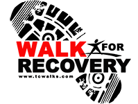 Teen Challenge Walks for Recovery Logo